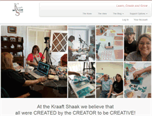 Tablet Screenshot of kraaftshaak.com